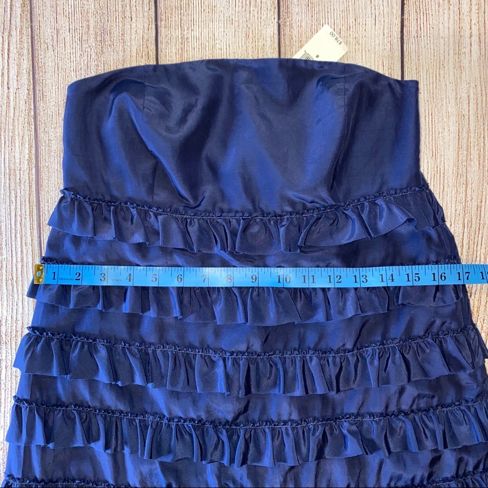 GAP Ruffed Strapless Dress - Picture 7 of 14